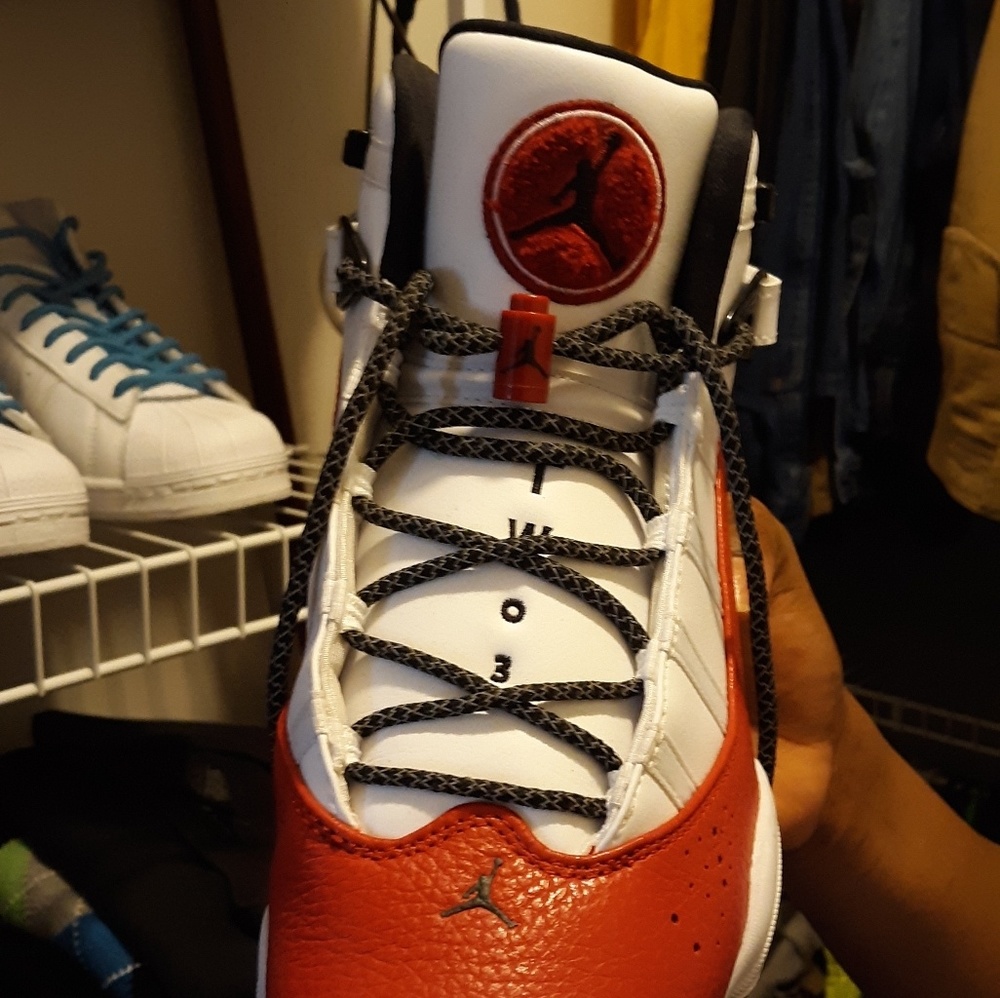6 ring Jordans. Like New